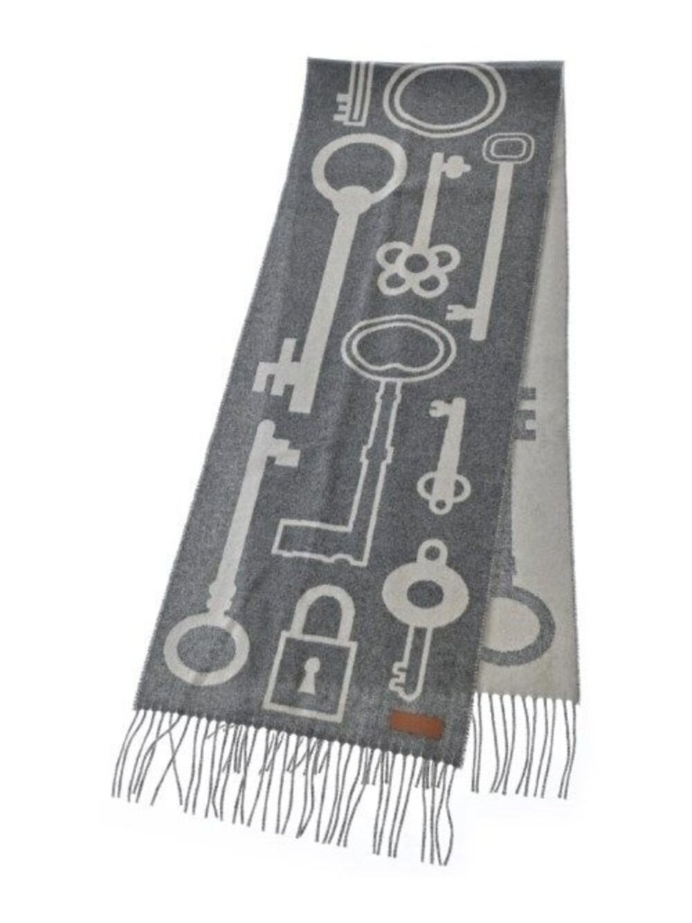 Hermes Scarf Gray
